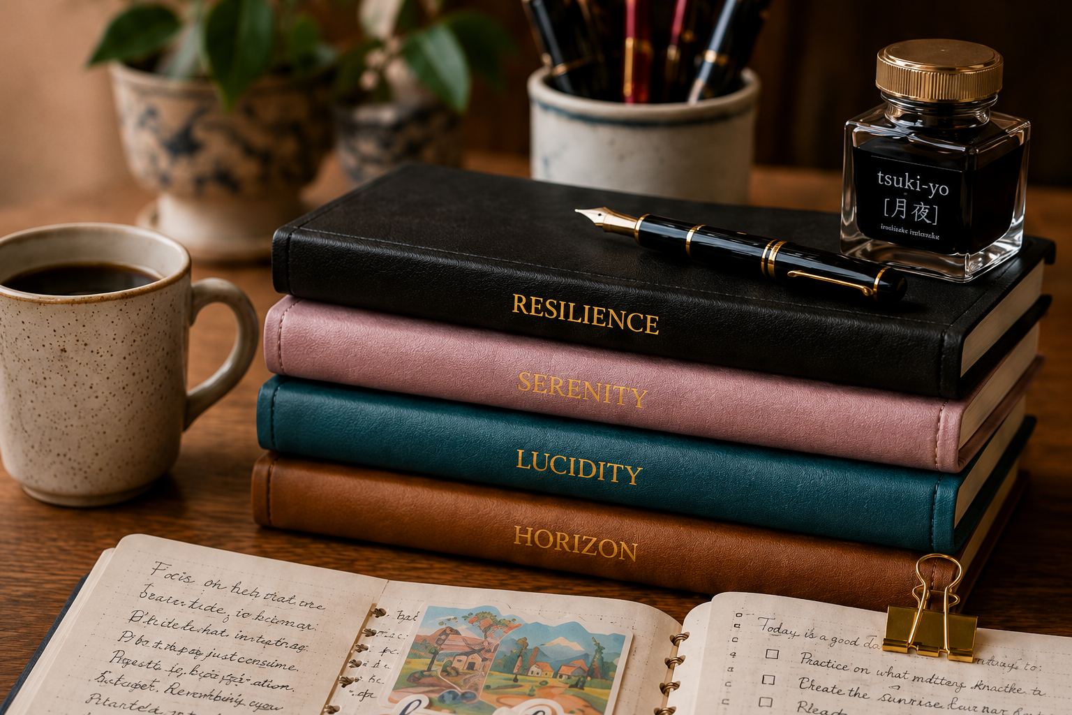 Four Notebooks and a Curious Mind
